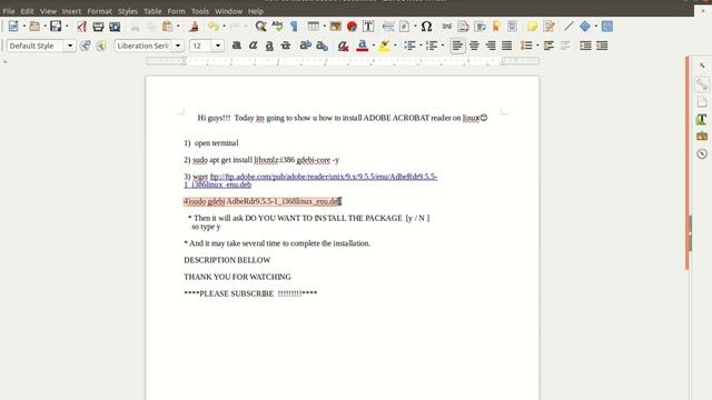 how to install adobe reader on linux смотреть онлайн