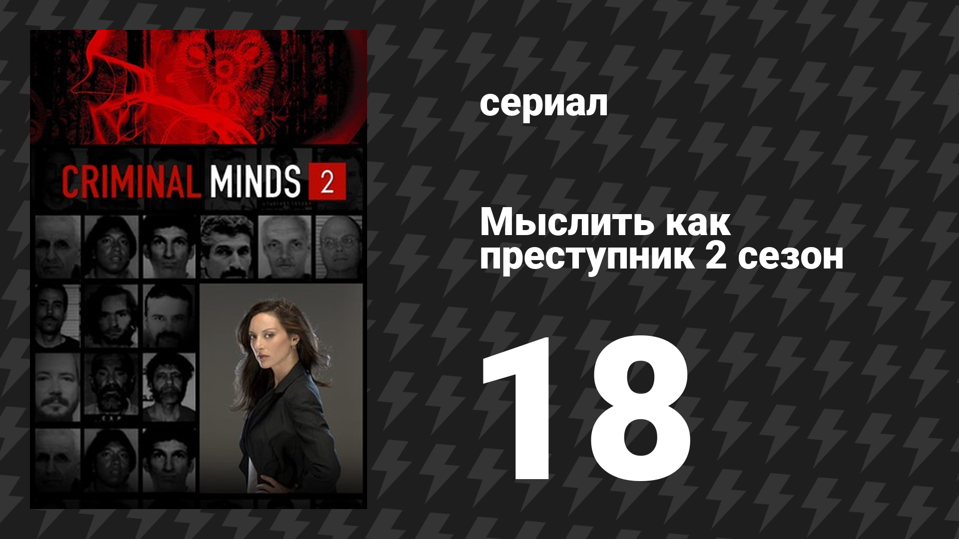 Мыслить как преступник 2 сезон 18 серия «Джонс» (сериал, 2005-2020)