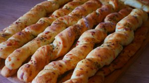 Сырные палочки, как из детства: тот самый вкус! Воздушные, нежные, с хрустящей корочкой!