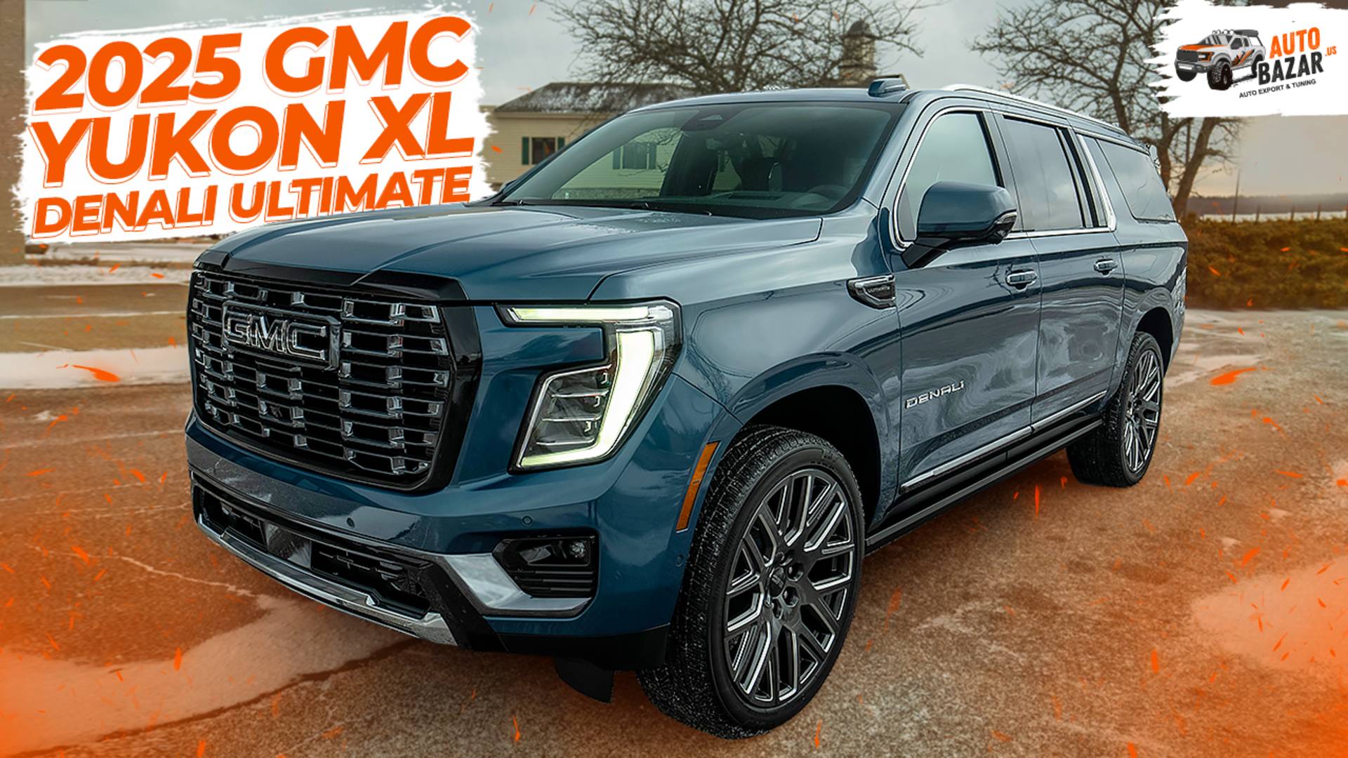Новый уровень комфорта: обзор 2025 GMC Yukon XL Denali Ultimate, просторный SUV из США смотреть онлайн