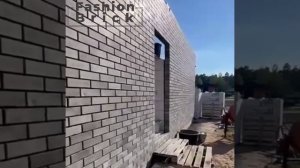 Серый кирпич СИТИ БРИК купить Fashion Brick  #кирпичfashionbrick #серыйкирпичкупить #кирпичситибрик