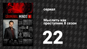 Мыслить как преступник 8 сезон 22 серия «Номер шесть» (сериал, 2005-2020)