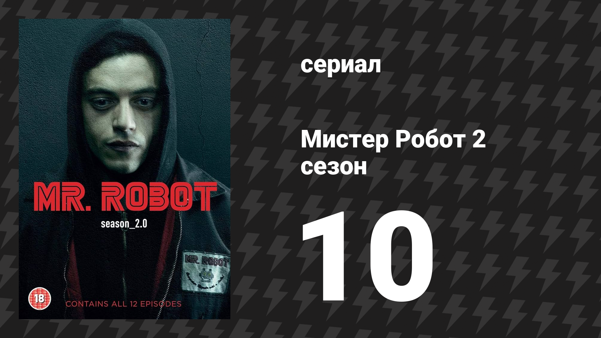 Мистер Робот 2 сезон 11 серия «Питон, часть 1» (сериал, 2016) смотреть онлайн