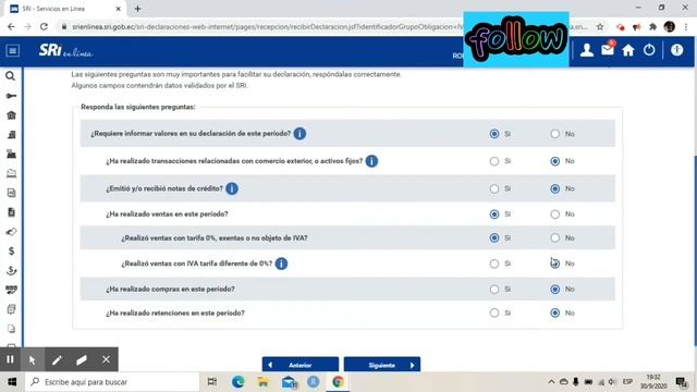 Declaración mensual de IVA con ventas 0% y sin gastos | 2020 смотреть онлайн