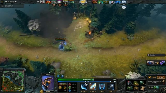 Arteezy Razor - POWERRANGERS vs. EG @ Dota Pit League Season 2 смотреть онлайн