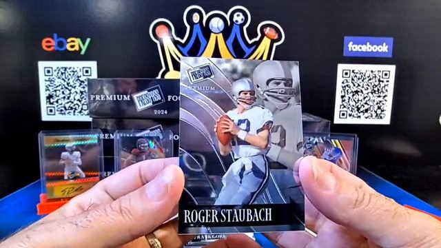 06/30/24 - EBay - 8 PM CDT - 2024 Leaf Press Pass Football Full Case Player Break #4