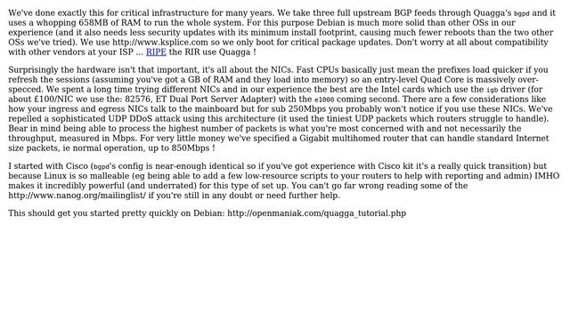 DevOps & SysAdmins: Freebsd or Linux? as BGP router over 100mbps (5 Solutions!!) смотреть онлайн