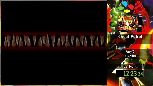 SNES Super Stars 2020 [40] Ghoul Patrol Any% Le Hulk смотреть онлайн