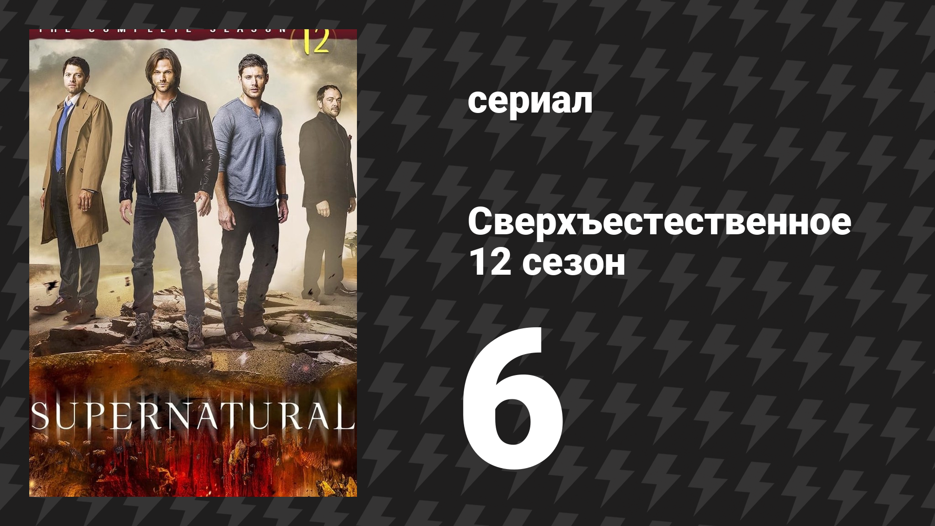 Сверхъестественное 12 сезон 6 серия «Прощание с Эйси Фоксом» (сериал, 2016) смотреть онлайн