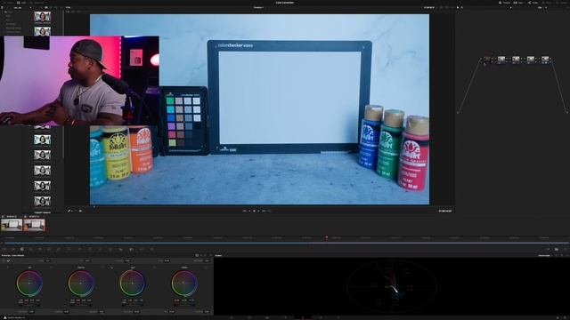 Color Correction for beginners Davinci Resolve 18.5 смотреть онлайн