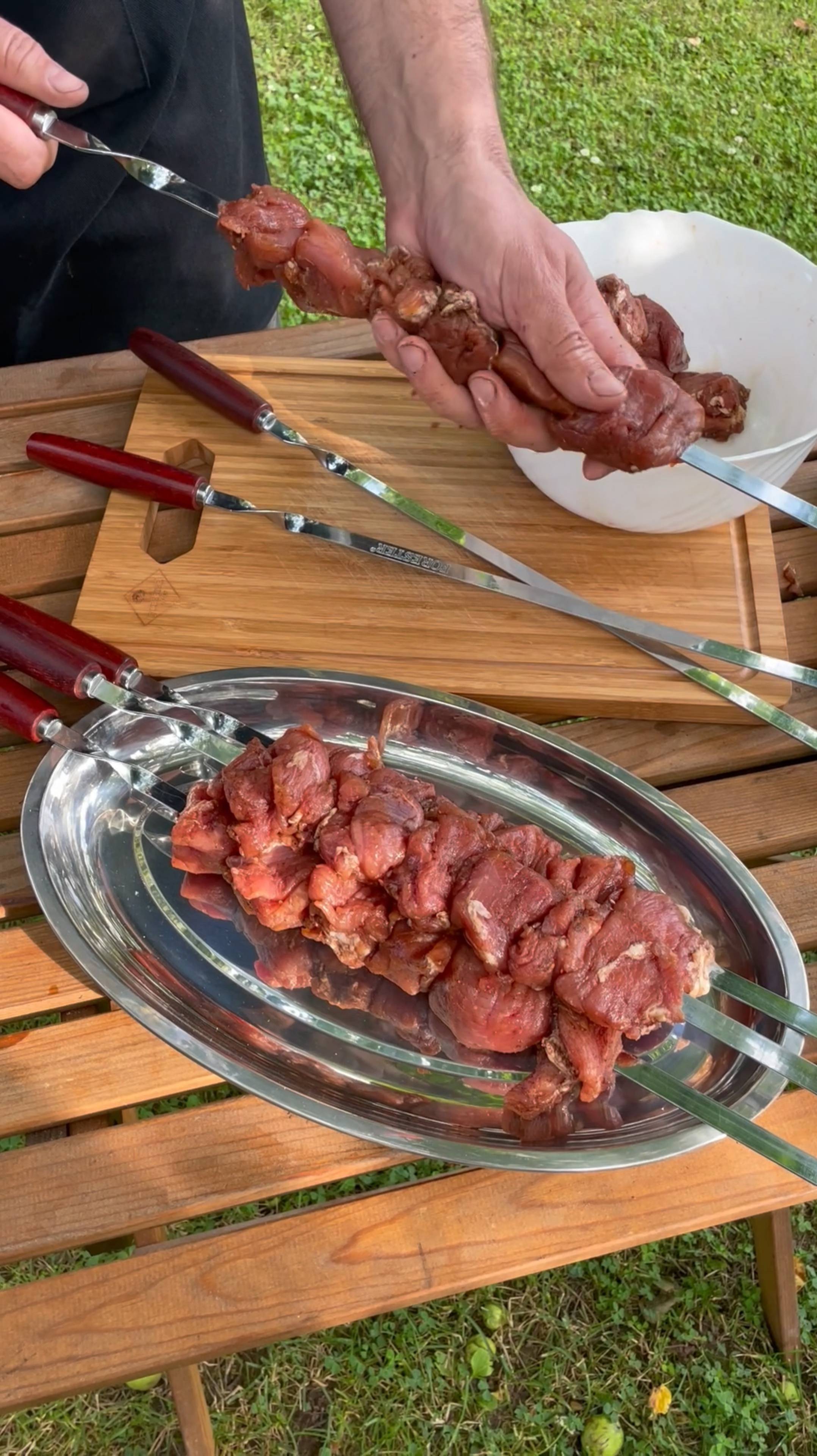 Шашлык из свинины с приправой "Пять специй"