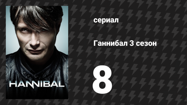 Ганнибал 3 сезон 8 серия «Великий Красный Дракон» (сериал, 2015)
