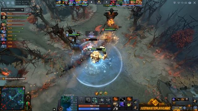 MIRACLE MID Earthshaker & Tidehunter — Perfect Counterpick destroy Enemies Dota 2 смотреть онлайн