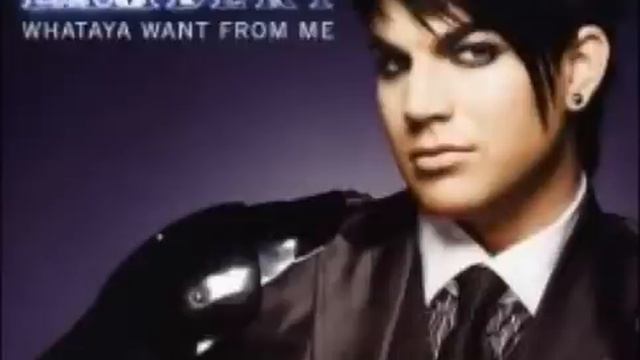 Adam Lambert - Whataya Want From Me (Instrumental) (Real version) смотреть онлайн