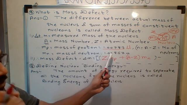 What is mass defect ? Lecture 30 смотреть онлайн