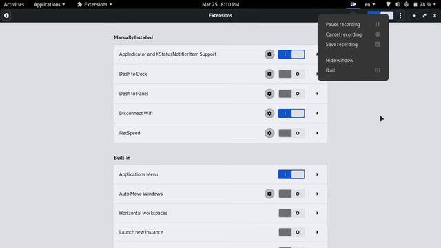 Best 5 Gnome Extensions | Gnome 42 extensions | Ubuntu Extensions | Fedora Extensions (Hindi) смотреть онлайн