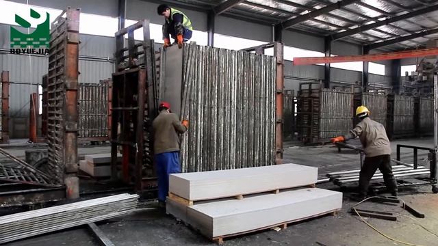 EPS Cement Wall Panels Procution Line - Mold Cars смотреть онлайн