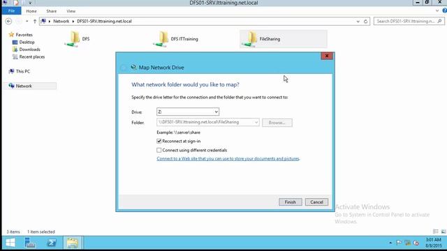 FSRM Window Server 2012R2 Part 3: Configure Quota смотреть онлайн