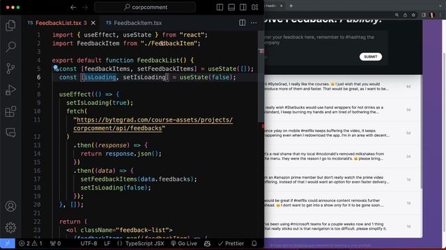 97. Loading Spinner while Fetching Data смотреть онлайн