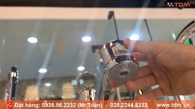 TDM.VN | Review Vòi Rửa Chén TOTO TKGG32EBS Vòi Bếp Rút Dây Gắn Chậu Rửa Chén Nhiều Chế độ Xả Nước