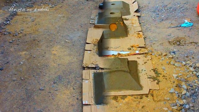 Designer Outdoor Water Fountain | Creative Aquarium with Cement and Tires Fabric смотреть онлайн