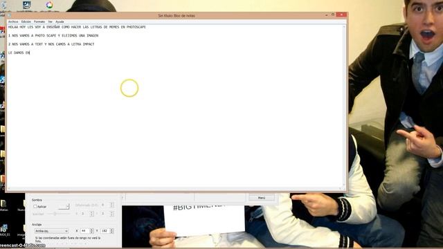 como hacer letras de memes en photoscape смотреть онлайн