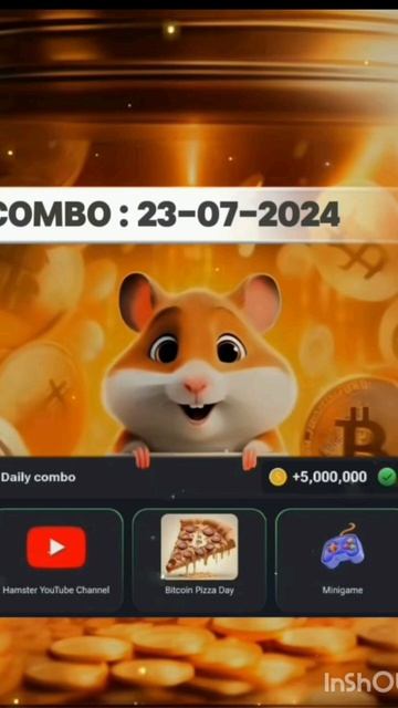 Hamster Kombat Daily combo 23-07-2024 смотреть онлайн