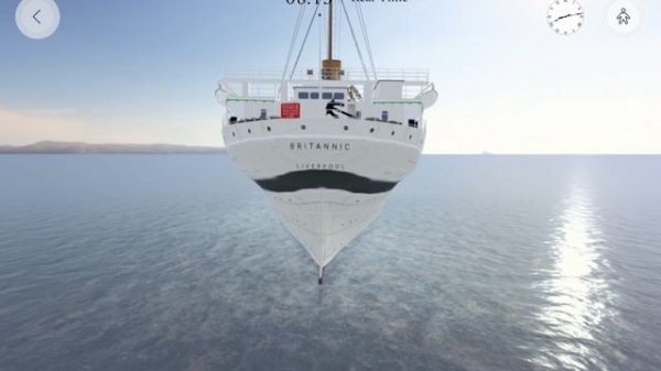 крушение Британика и БРИТАННИК под водой