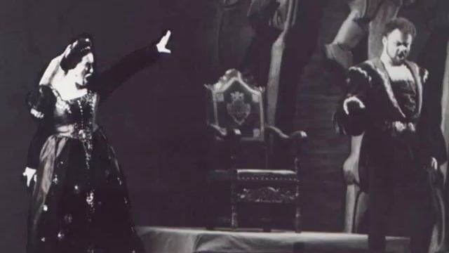 Leyla Gencer in Lucrezia Borgia Napoli Teatro San Carlo 1966 смотреть онлайн