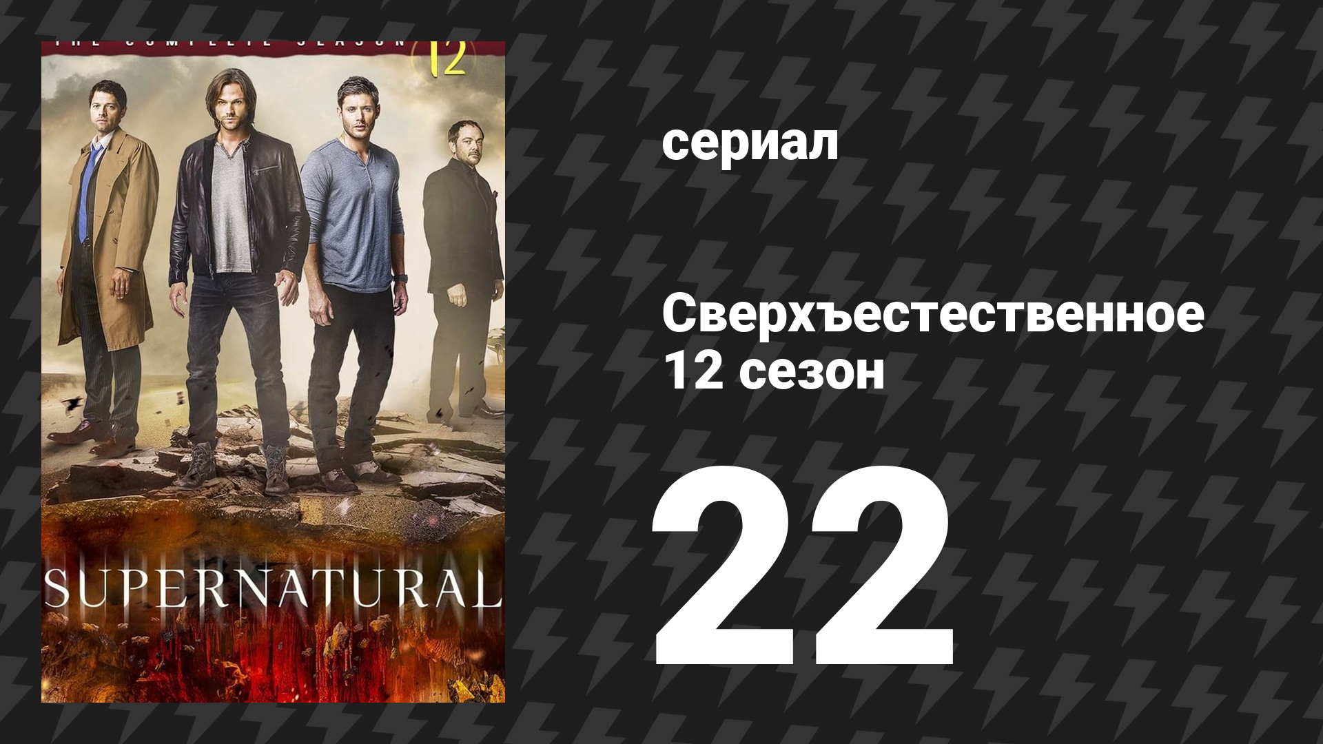 Сверхъестественное 12 сезон 22 серия «Кто мы есть» (сериал, 2016)