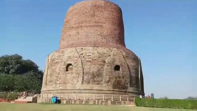 Dhamek Stupa In Sarnath, Varanasi, Uttar Pradesh - Most Revered Buddhist Structures In The World