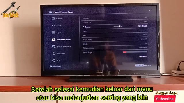 mencari saluran manual tv LED Sony 32 inch смотреть онлайн