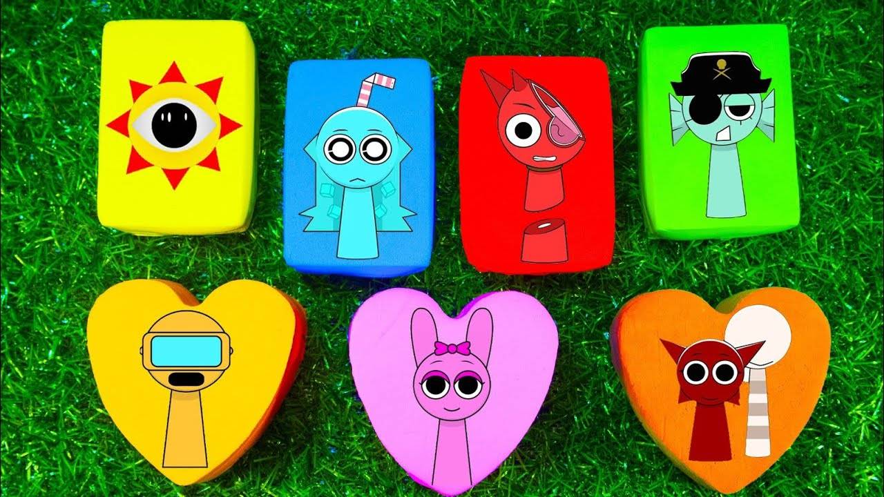 Угадайте, какой персонаж Спрунки выйдет из кубиков. Фаза 9 Орен х Пинкки смотреть онлайн