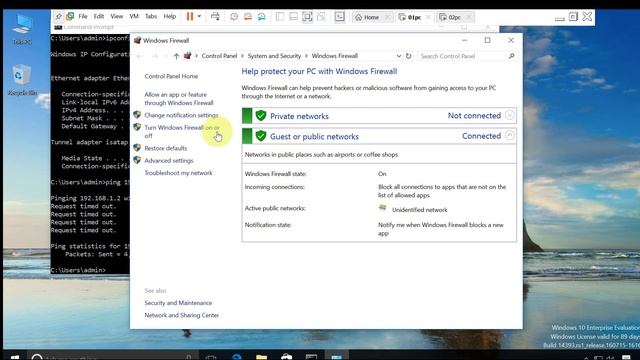 CCNA Malayalam Tutorial(s) : PING Command In Networking : How to allow ping in windows firewall? смотреть онлайн