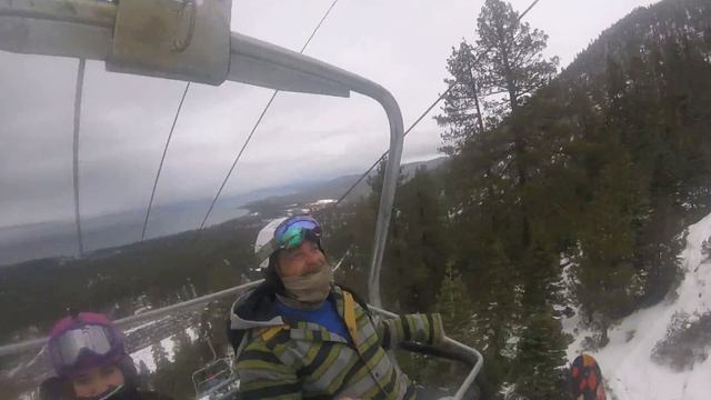 Heavenly Ski resort in South Lake Tahoe 2020 Christmas Day смотреть онлайн