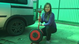 Пневмо Домкрат для бычка