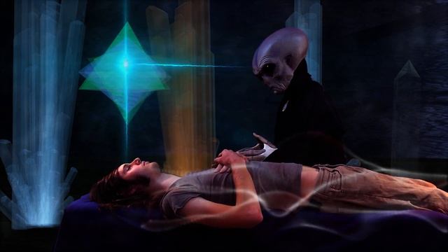 Powerful Telepathy Activation Music, ET Contact, Third Eye, Interdimensional light being music, смотреть онлайн