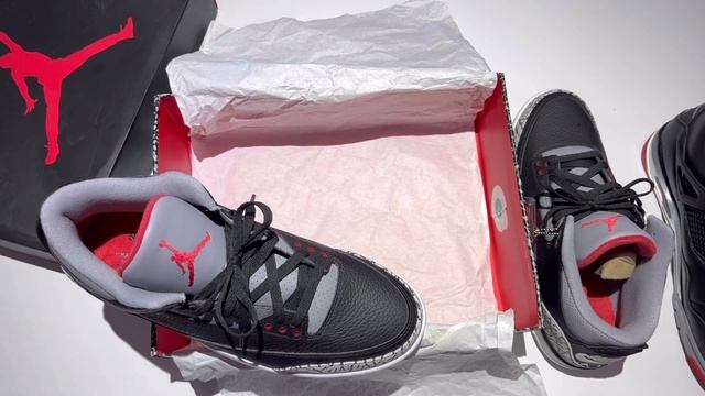 Jordan 3 Black Cement смотреть онлайн
