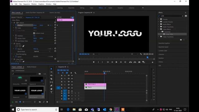 Broken Logo in Adobe Premiere Pro смотреть онлайн