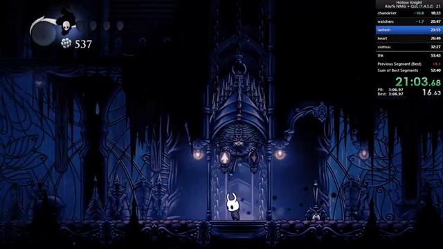 Hollow Knight Any% Current Patch NMG in 41:34 (QoL Mod) смотреть онлайн
