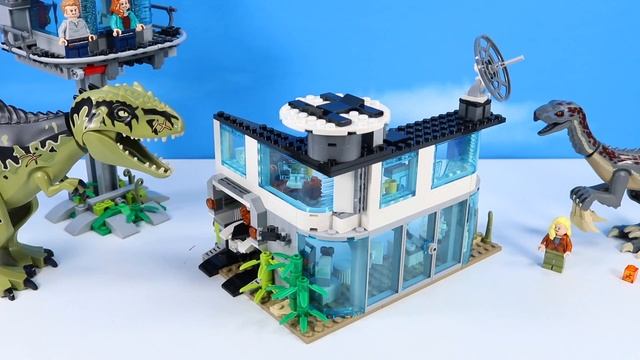 LEGO Jurassic World Dominion Giganotosaurus & Therizinosaurus Attack Speed Build 76949