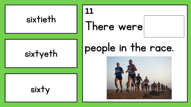 ESL grammar quiz 1 - Ordinal and Cardinal Numbers Test смотреть онлайн