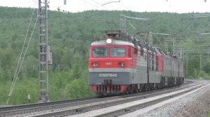 Магистральный тепловоз 3ТЭ25к2м-0001 на Транссибе | Железная дорога