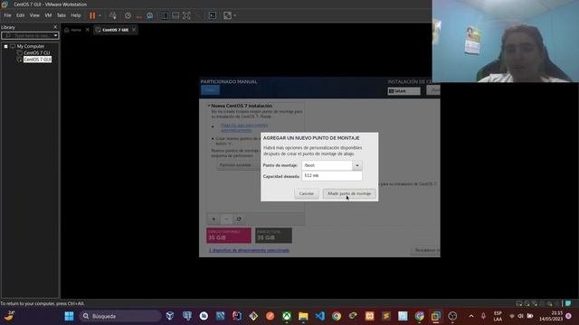 Instalación de Linux Centos 7 GUI en Hypervisor Tipo 2 (VMware Workstation) sobre Windows 11 смотреть онлайн