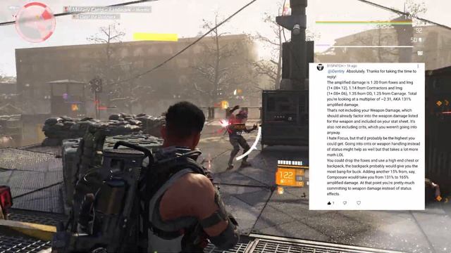 How to get 131% Amplified Weapon DMG! The Division 2 math is INSANE!! смотреть онлайн