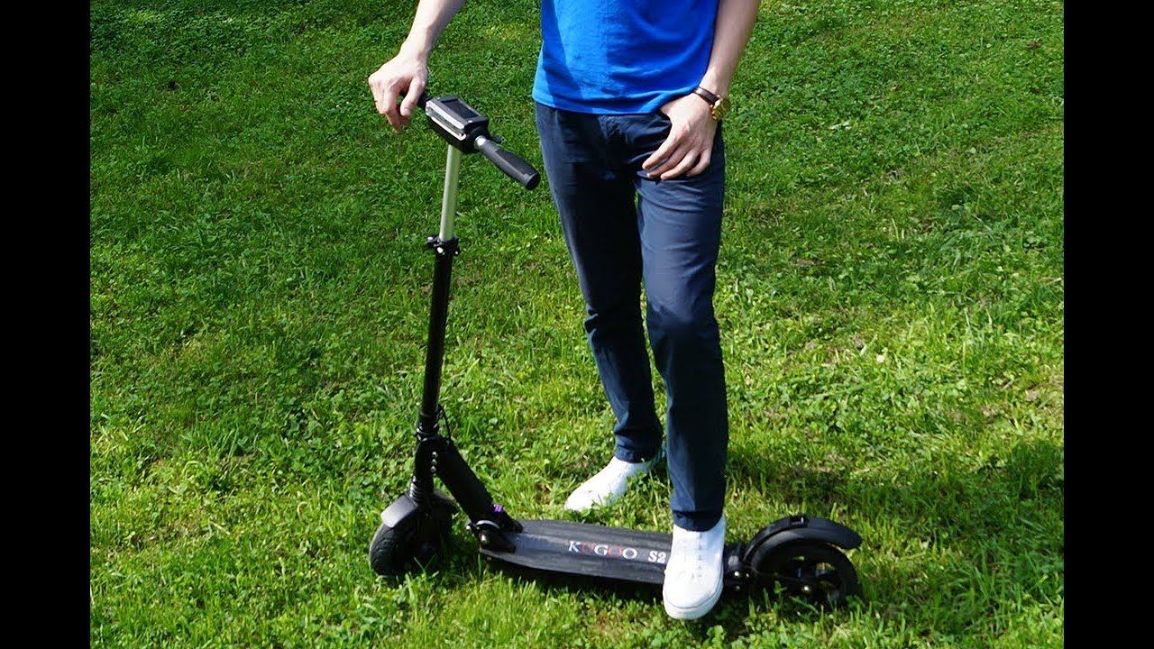 Новый электросамокат Kugoo S2 2017: обзор от Electrostreet смотреть онлайн