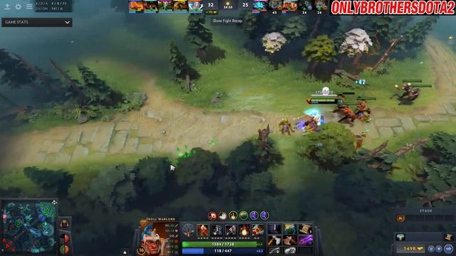Very Hard Game - GH-GOD Troll Warlord 7.18 - Dota 2 смотреть онлайн