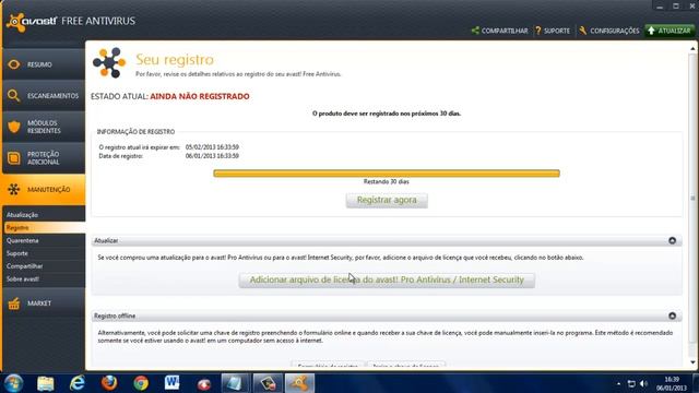 Registrando o Avast 7 смотреть онлайн