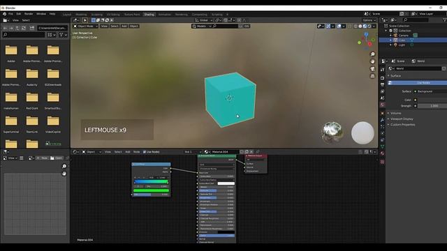 Shader Editor in Blender [ TELUGU ] || Blender Tutorials for Beginners || Lucky Studios смотреть онлайн