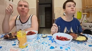 Мукбанг спокойно обсудили наши ОТНОШЕНИЯ! Как жить дальше?! Семейный ужин в России